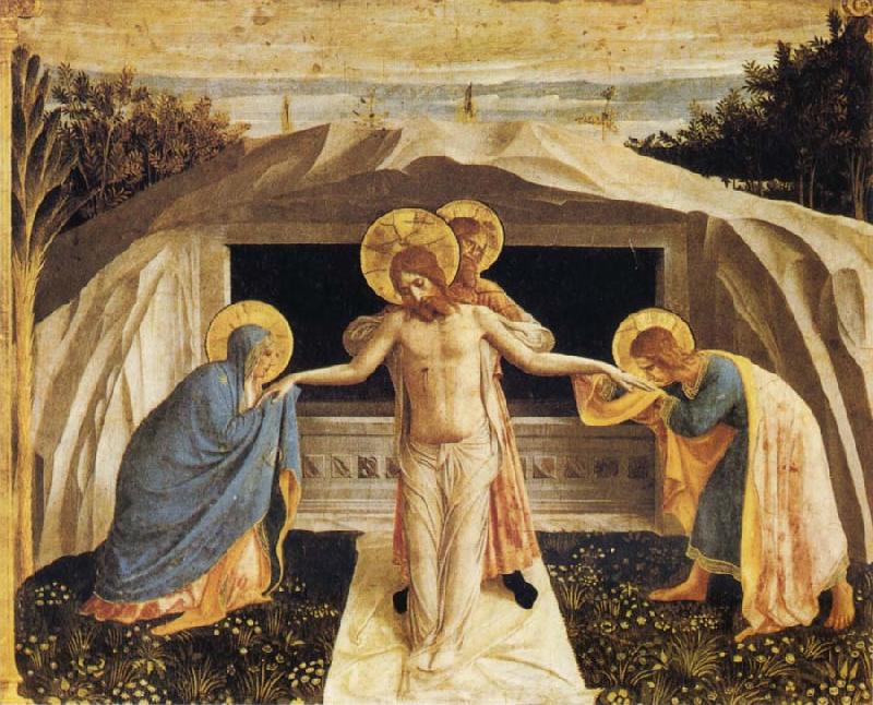 Fra Angelico Entombment Sweden oil painting art